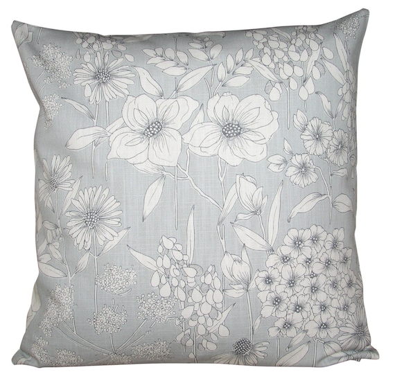 Sanderson Maelee Mineral Wildflowers Cushion Cover