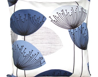 Sanderson Dandelion Clocks Blue Cushion Cover
