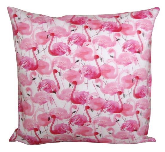 John Lewis Pink Flamingos Cushion Cover