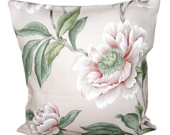 Capa de almofada rosa Colefax & Fowler Giselle
