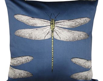 Harlequin Demoiselle Palmetto Ink & Chartreuse Cushion Cover