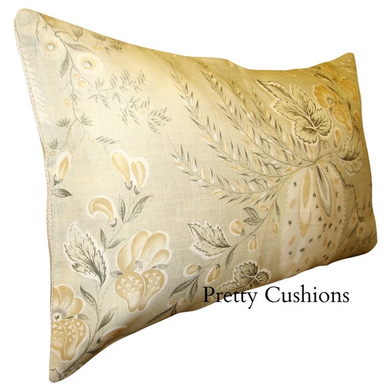 Suzanne Tucker Hatley Lichen Bolster Cushion Cover