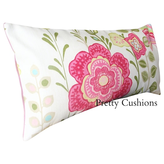 Harlequin Lilia Pink Bolster Cushion Cover