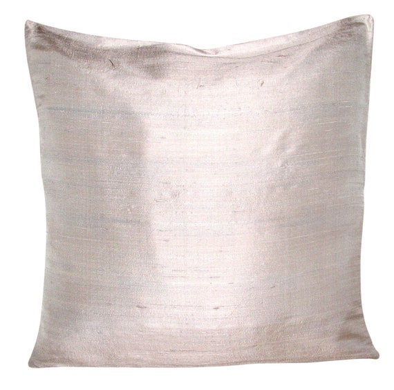 Designers Guild Pure Silk Dupion Plain Amethyst Cushion Cover