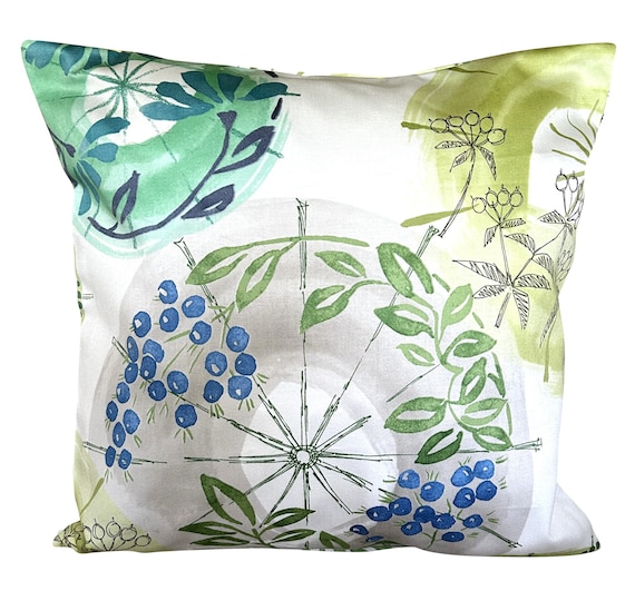 Villa Nova Kabuki Eden Green Cushion Cover