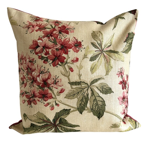 Sanderson Pavia Ruby & Emerald Cushion Cover