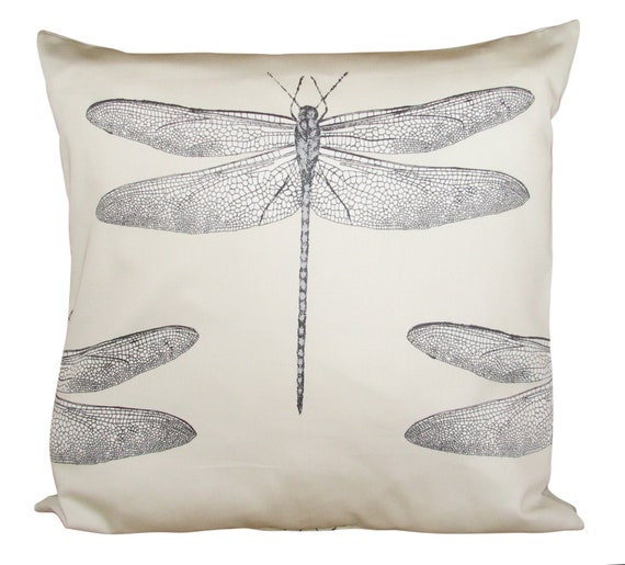 Harlequin Demoiselle Jute & Slate Cushion Cover