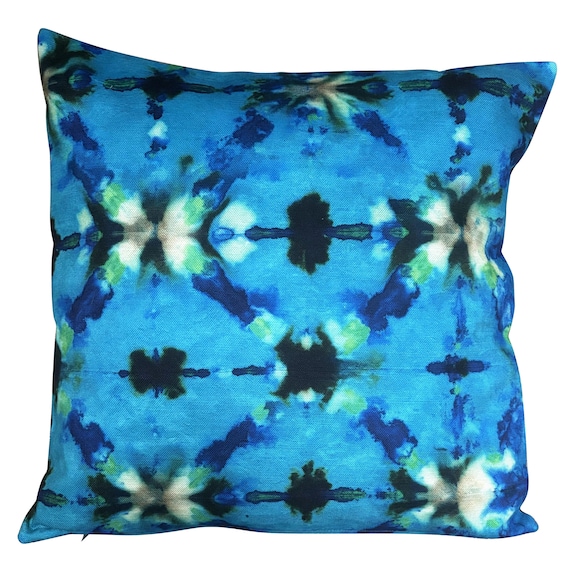 Designers Guild Shibori Cobalt Blue Cushion Cover