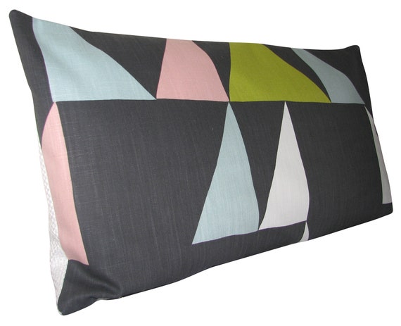 Scion Modul Apple Rose & Mist Bolster Cushion Cover