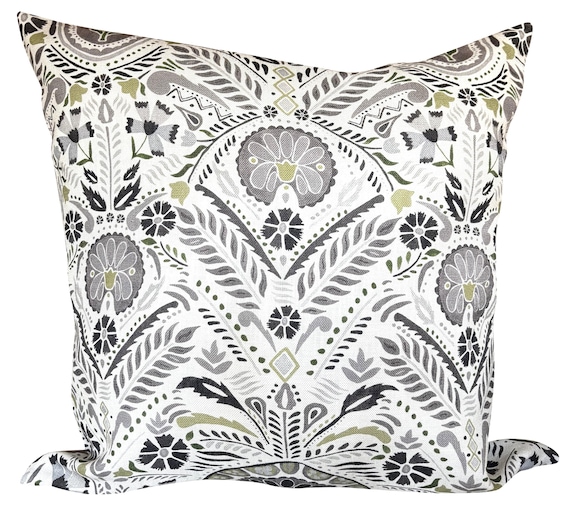 William Yeoward Lustleigh Sage Large Cushion Cover