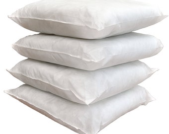 Cushion Pad - All Sizes - Polyester - Made in UK with Lancashire Textiles and Filling