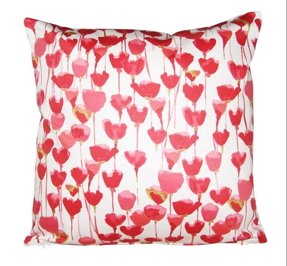 Romo Tulipa Red Fleur Cushion Cover