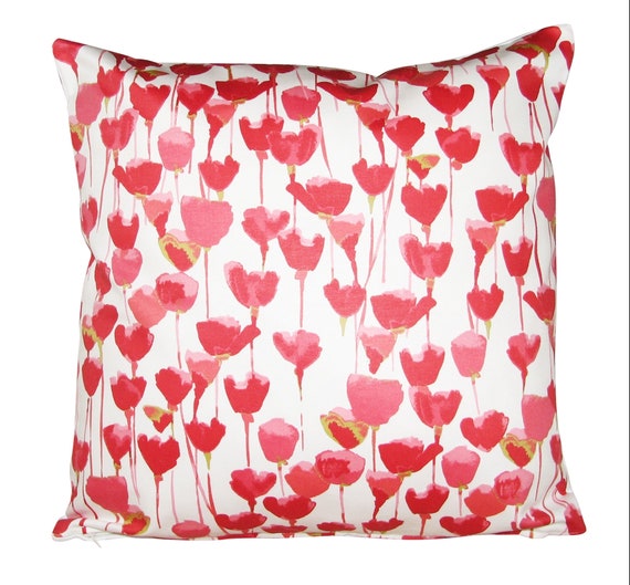 Romo Tulipa Red Fleur Cushion Cover