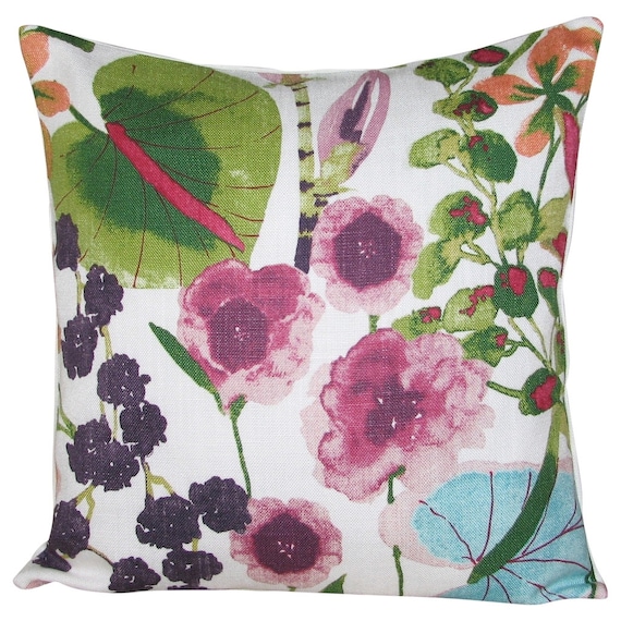 Harlequin Nalina Amazilia Papaya & Loganberry Cushion Cover