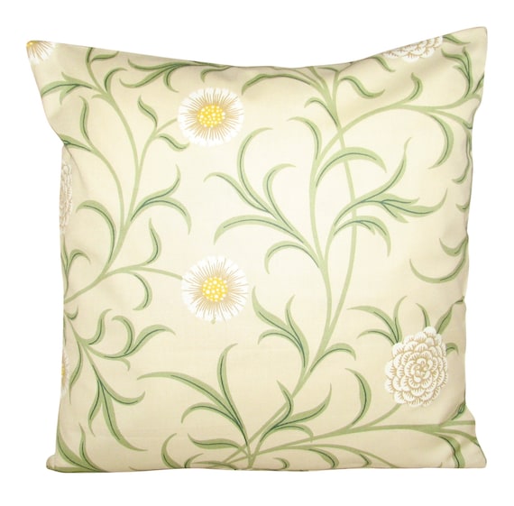 William Morris Scroll Thyme & Pear Cushion Cover