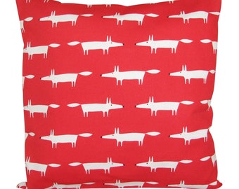 Scion Little Fox Red Cushion Cover 18''