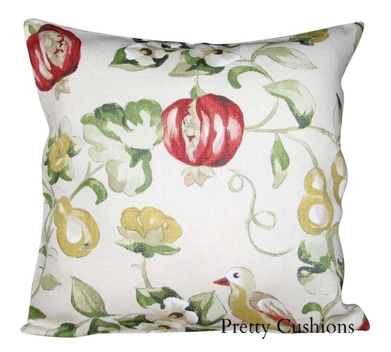 Sanderson Pears and Pomegranates Cushion Cover