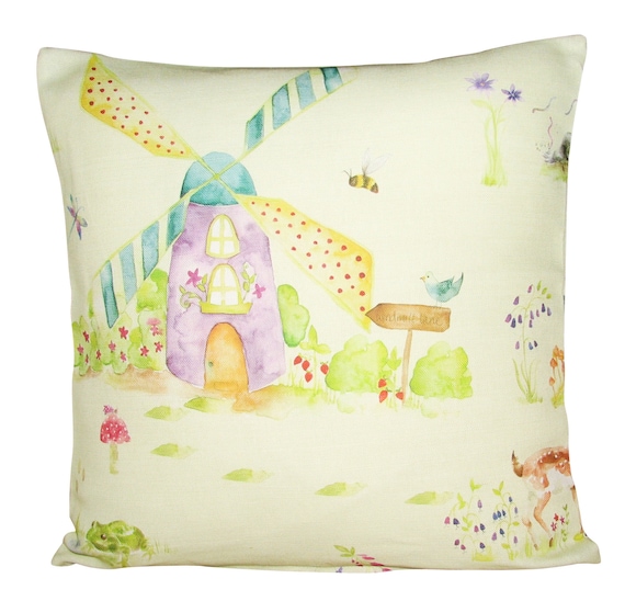 Voyage In The Springtime Pastel Cushion Cover