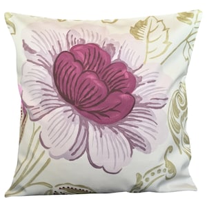 Designer&#39;s Guild Amalienborg Purple & Gold Rococo Cushion Cover