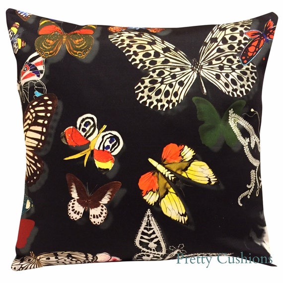 Designers Guild Christian Lacroix Butterfly Parade Oscuro Cushion Cover