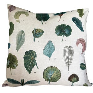 Designers Guild John Derian A Leaf Study Large Cushion Cover