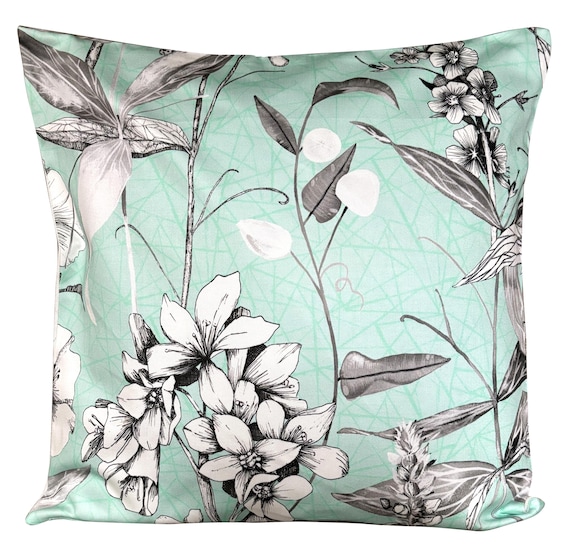 Designers Guild Emilie Aqua Cushion Cover