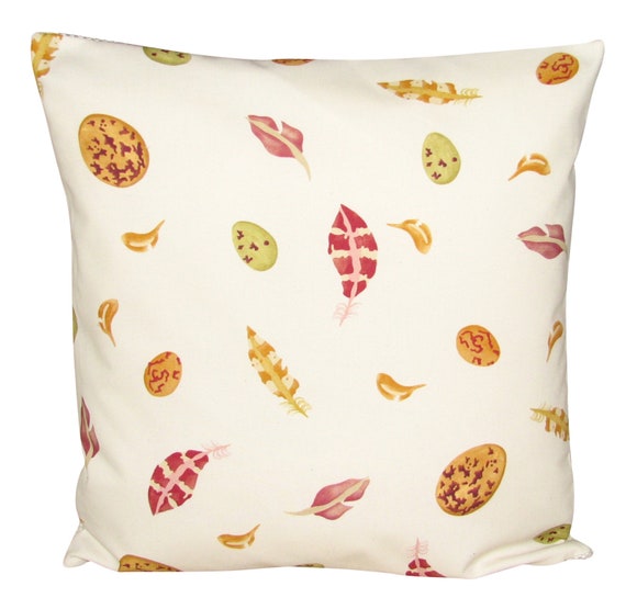 Emma Bridgewater Egg and Feather Lion Yellow Cushion Cover