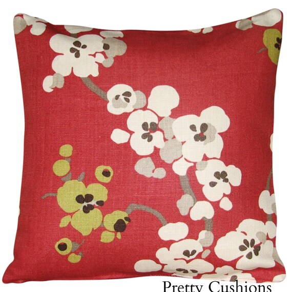 Romo Seraphine Rubani Red Cushion Cover