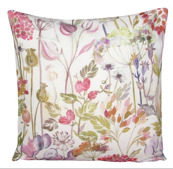 Voyage Hedgerow Autumn Cream Cushion Cover