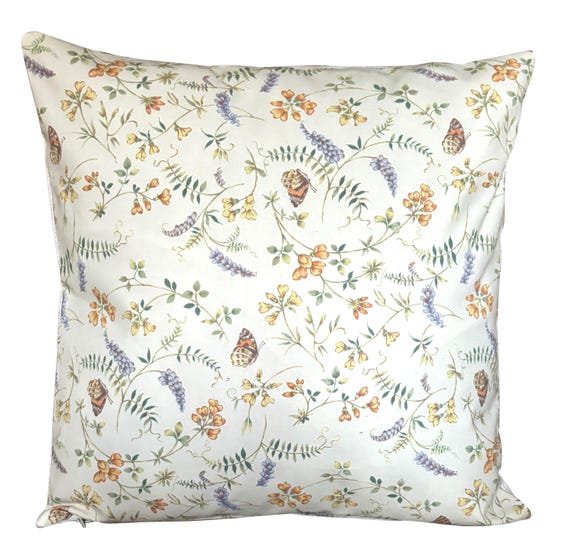 Pretty Country Diary of an Edwardian Lady Cushion Cover