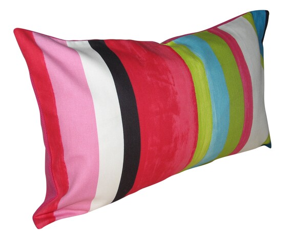 Prestigious Textiles Stripes Vibrant Bolster Cushion Cover