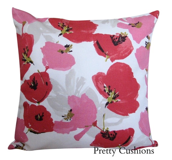 Romo Camille Tulipa Jaipur Pink & Red Cushion Cover