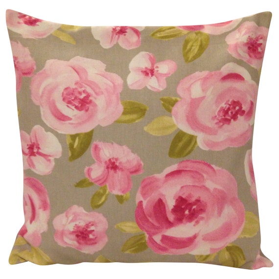 Harlequin Elodie Pink & Silver Cushion Cover