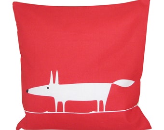 Poszewka na poduszkę Scion Mr Fox Red 18''