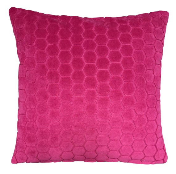 Designers Guild Florentine Magenta Velvet Cushion Cover