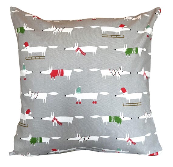 Scion Little Fox Christmas Cushion Cover 18''