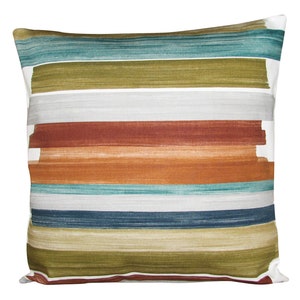 Harlequin Calcine Paprika & Teal Atelier Cushion Cover