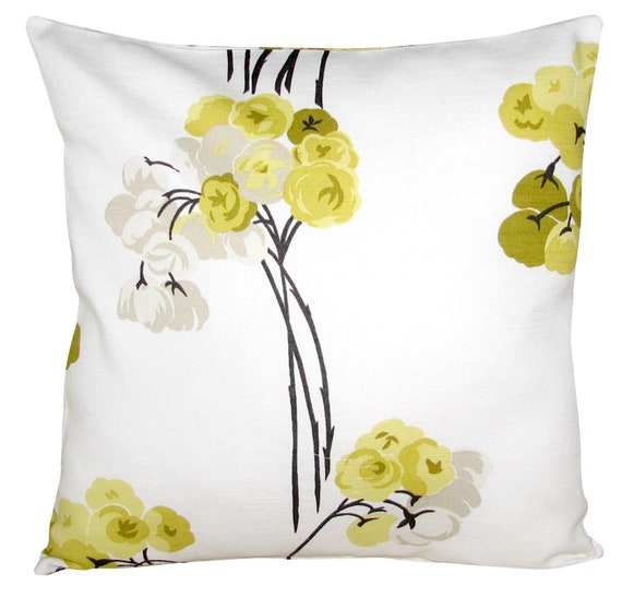 Harlequin Eva Yellow Cushion Cover