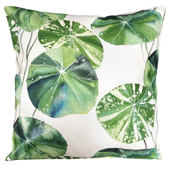 Designers Guild Brahmi Emerald Green Cushion Cover