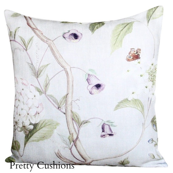 Colefax & Fowler Haslemere Peppermint Country Cushion Cover