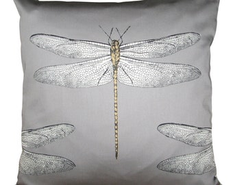 Harlequin Demoiselle Graphite Cushion Cover