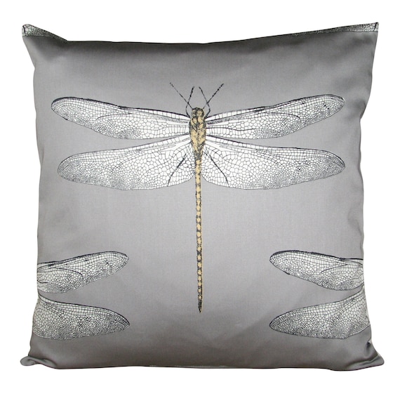 Harlequin Demoiselle Graphite Cushion Cover