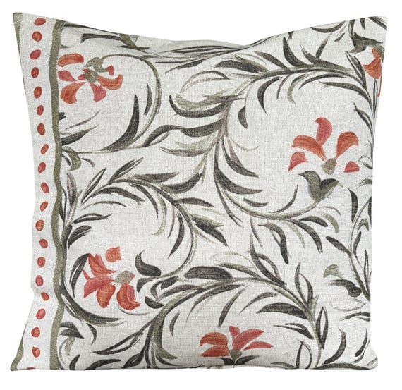 Designers Guild Fleur Indienne Saffron Cushion Cover