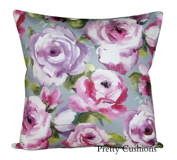 Voyage Martha Raspberry & Amethyst Cushion Cover