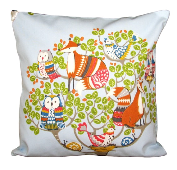 Jane Churchill Woodland Friends Cushion Cover