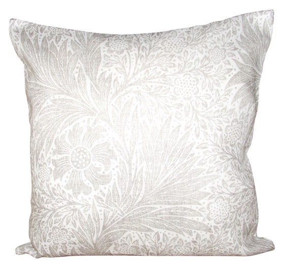 William Morris Marigold Pure Cushion Cover