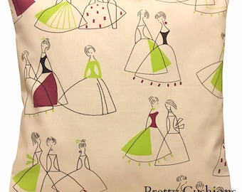 Sanderson Blackcurrant & Lime Cushion Cover