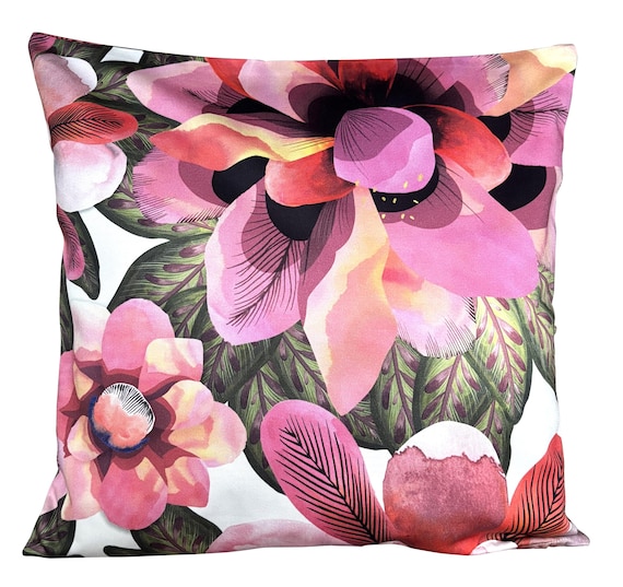 Christian Lacroix Vallarta Flamingo Floral Cushion Cover