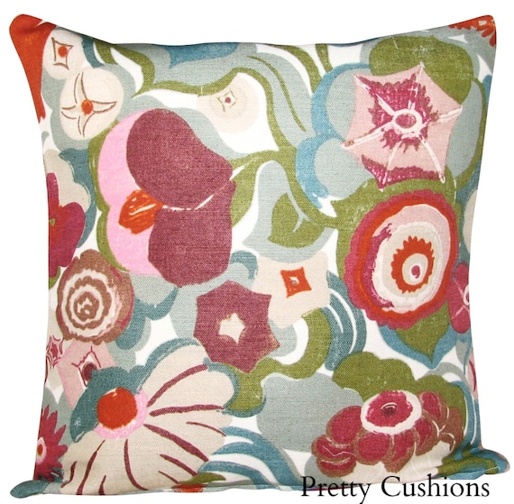 GP & J Baker Zinnia Mauve Damson Cushion Cover