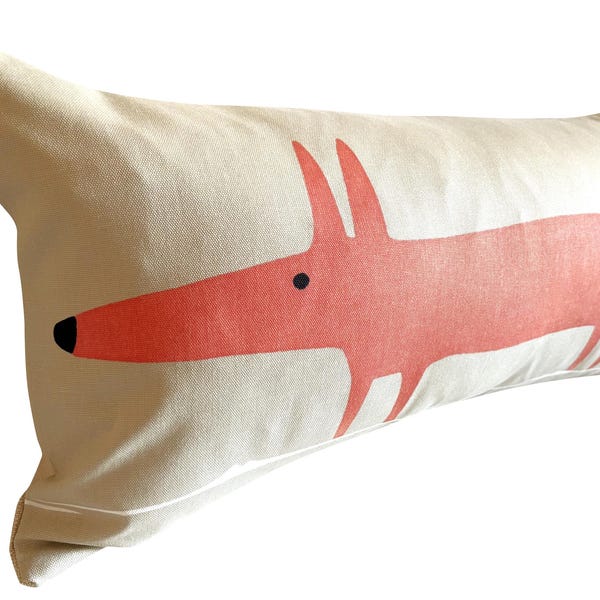 Fodera per cuscino Scion Mr Fox Cream